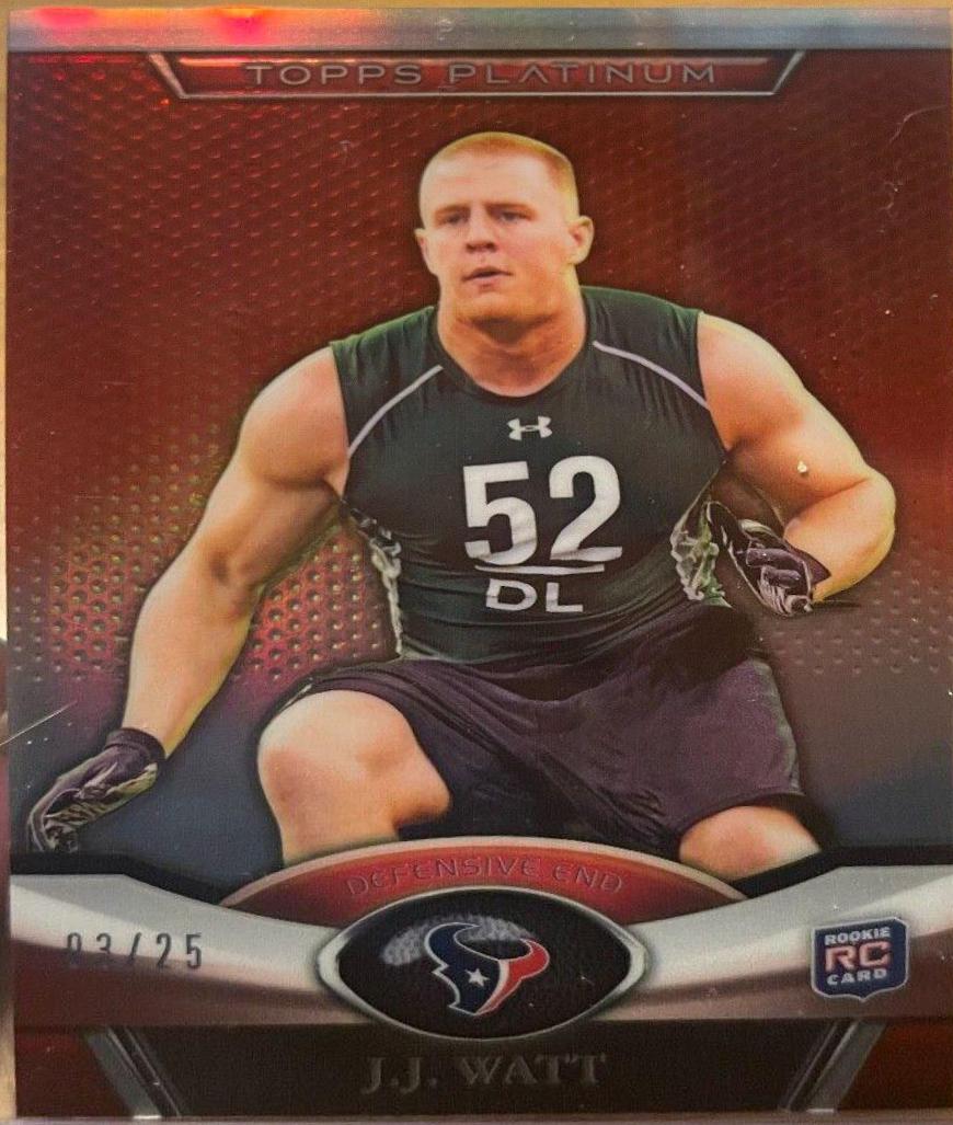 J.J. Watt [Red Refractor] #86
