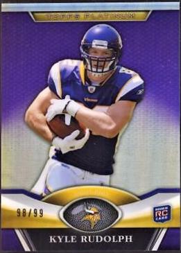 Kyle Rudolph [Rookie Patch Autograph Refractor] #97