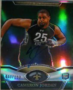 Cameron Jordan [Autograph Green Refractor] #99