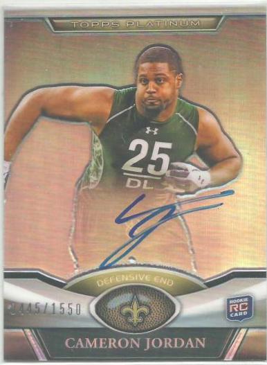 Cameron Jordan [Autograph] #99