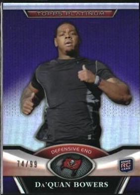 DA'Quan Bowers [Blue Refractor] #107