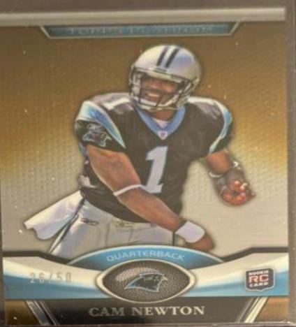 Cam Newton [Gold Refractor] #1