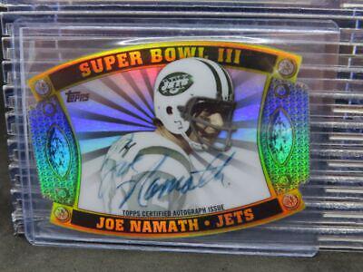 Joe Namath [Autograph] #SB-1