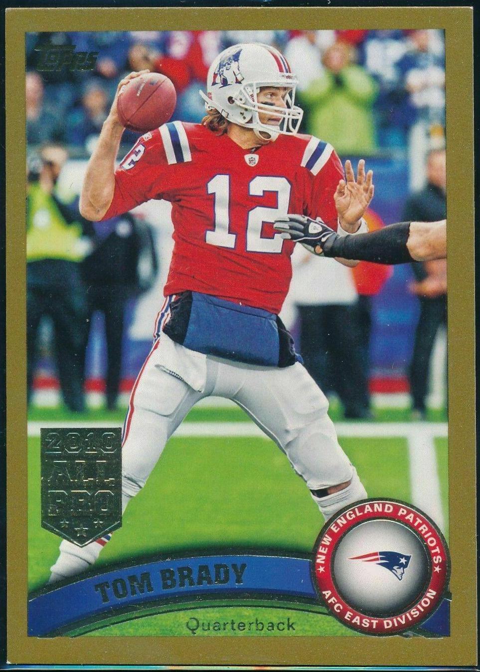 Tom Brady [Red Jersey Gold] #400