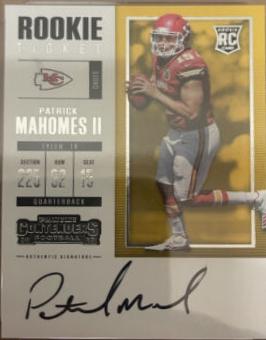 Patrick Mahomes II [Autograph Playoff Ticket] #303