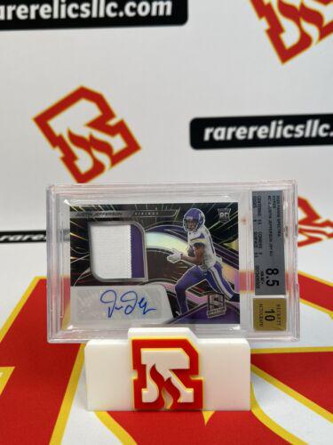 Justin Jefferson [Patch Autograph Hyper] #214