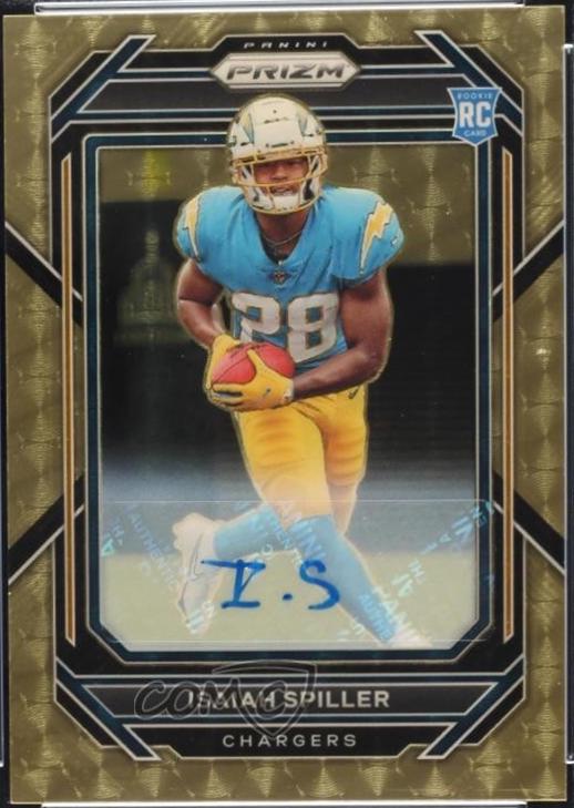 Isaiah Spiller [Autograph Gold Vinyl] #324