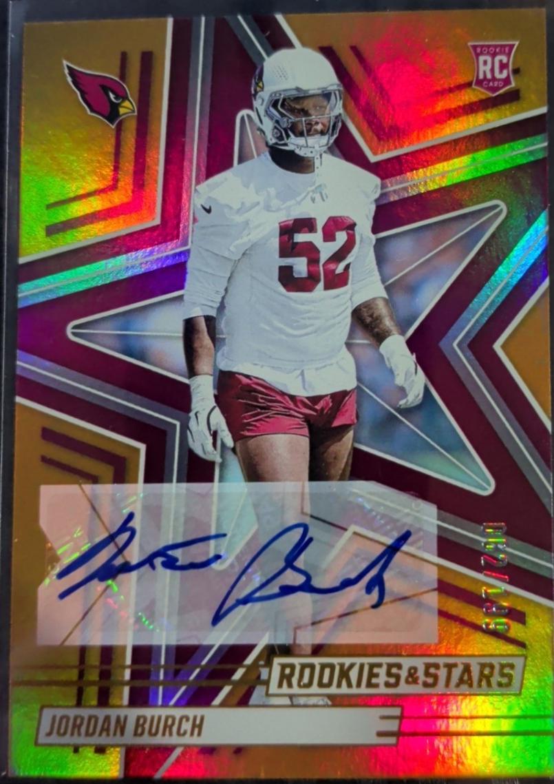 Jordan Burch [Orange Rookie Signature] #143