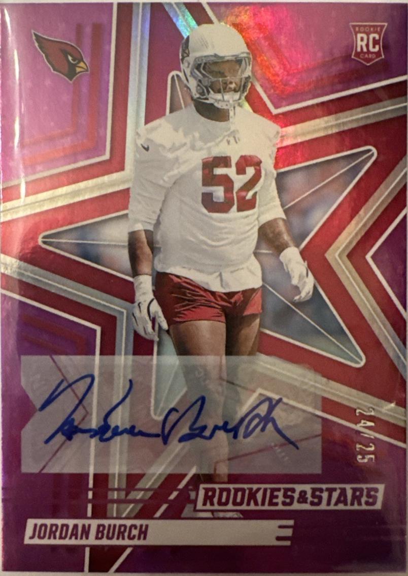 Jordan Burch [Purple Rookie Signature] #143