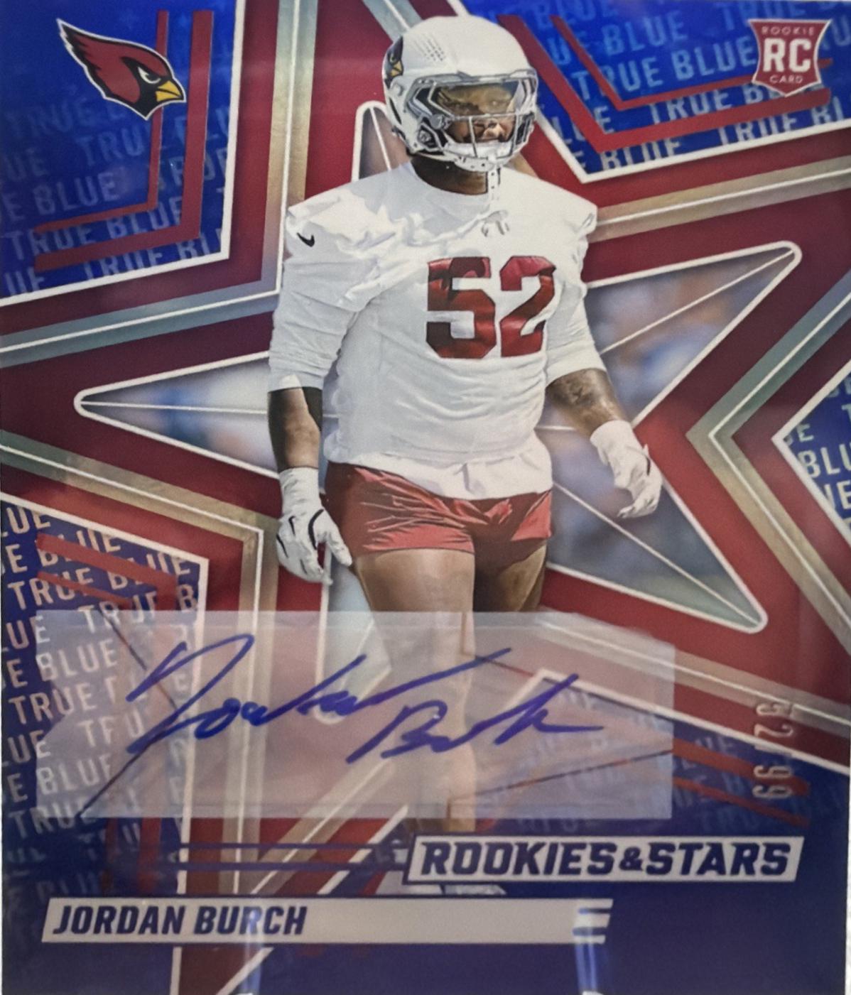 Jordan Burch [True Blue Rookie Signature] #143