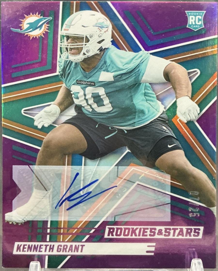 Kenneth Grant [Purple Rookie Signature] #150