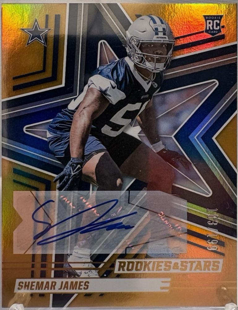 Shemar James [Orange Rookie Signature] #178