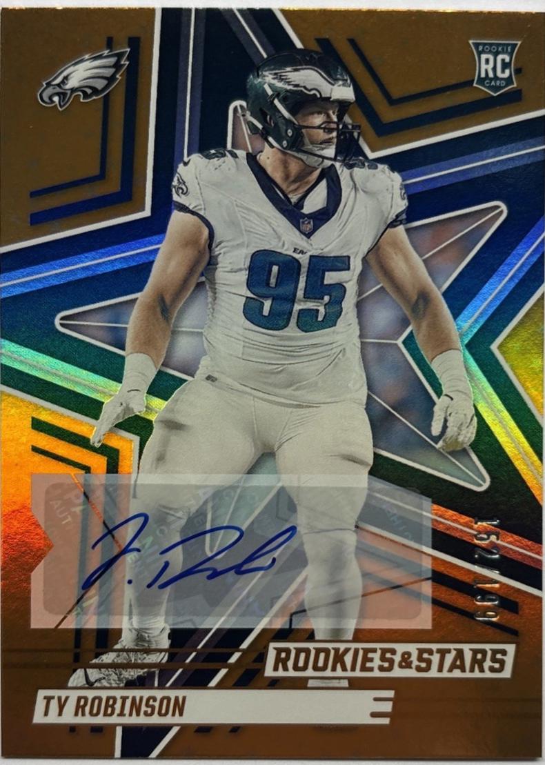 Ty Robinson [Orange Rookie Signature] #191