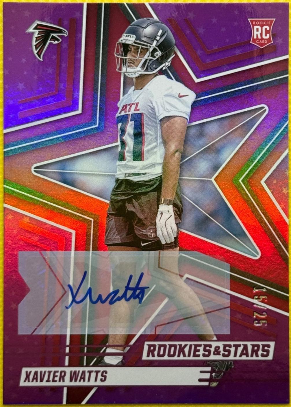Xavier Watts [Purple Rookie Signature] #200