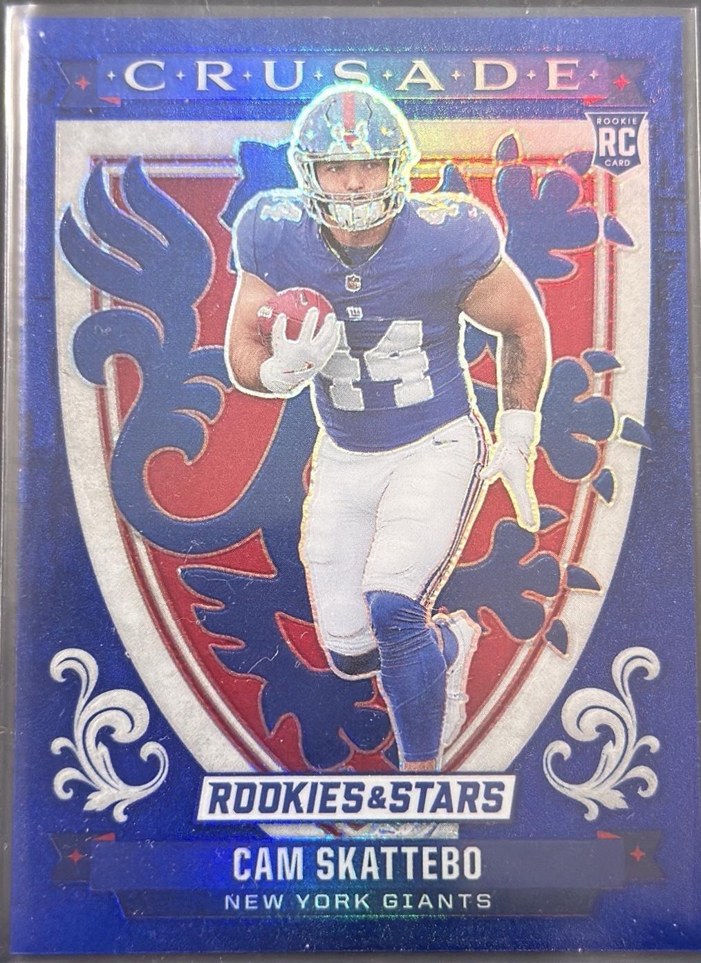 Cam Skattebo [Blue] #21