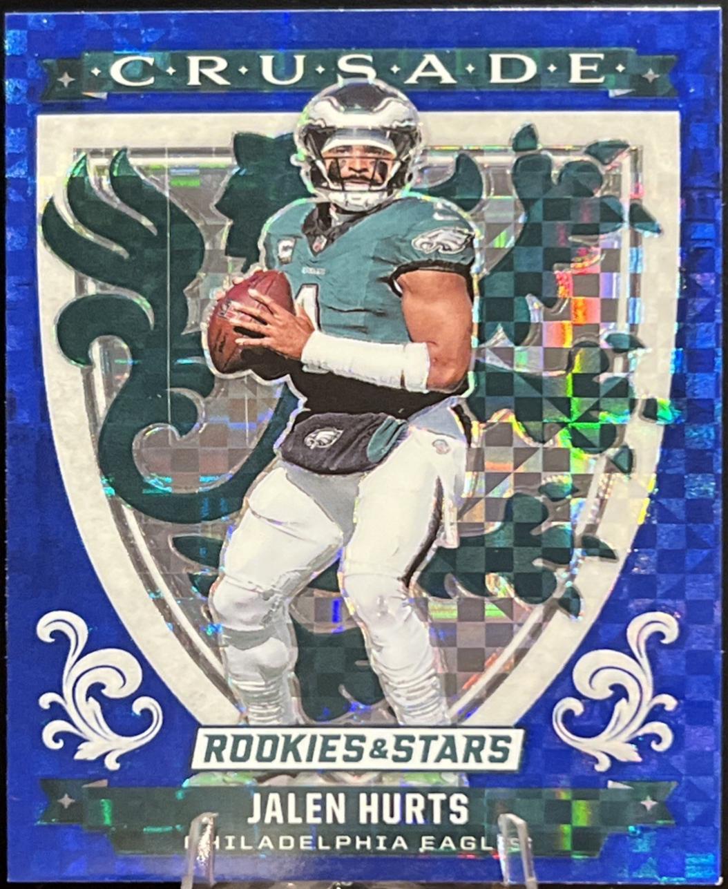 Jalen Hurts [Blue Plaid] #4