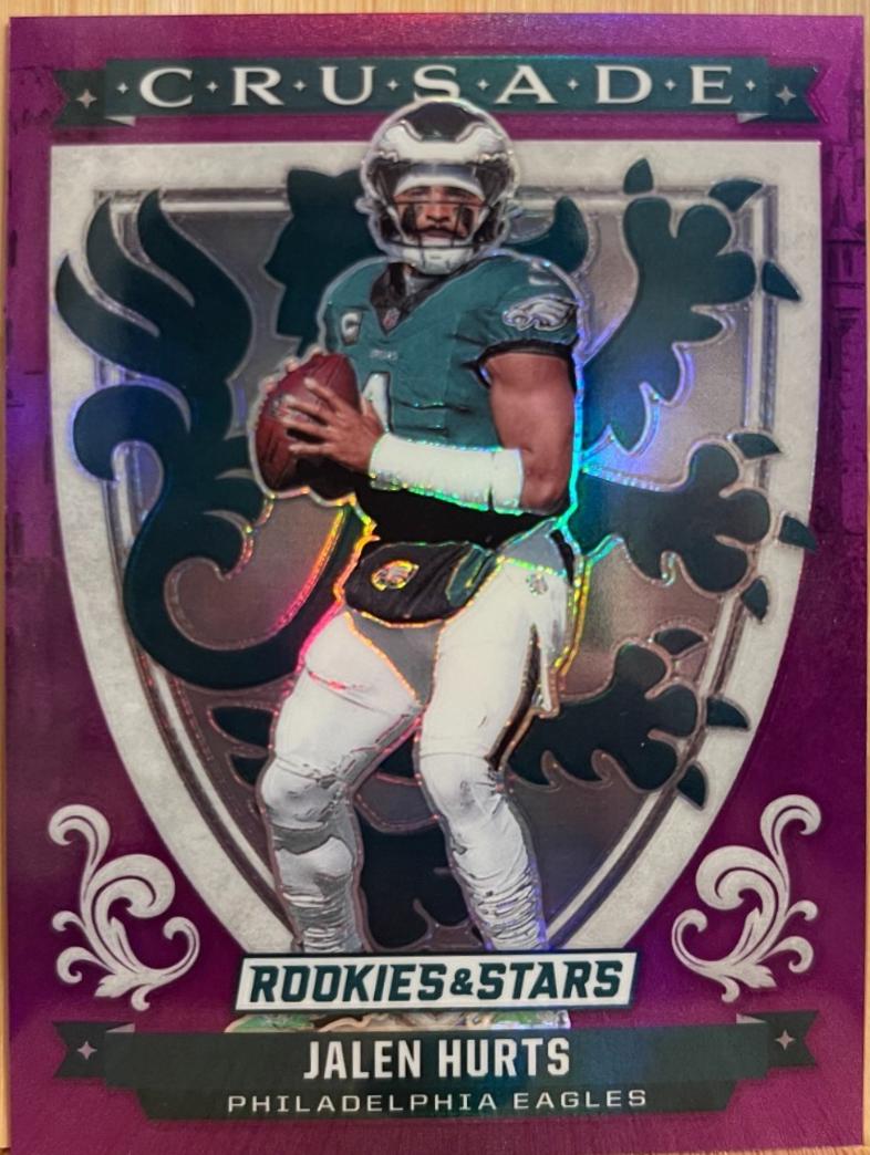 Jalen Hurts [Purple] #4