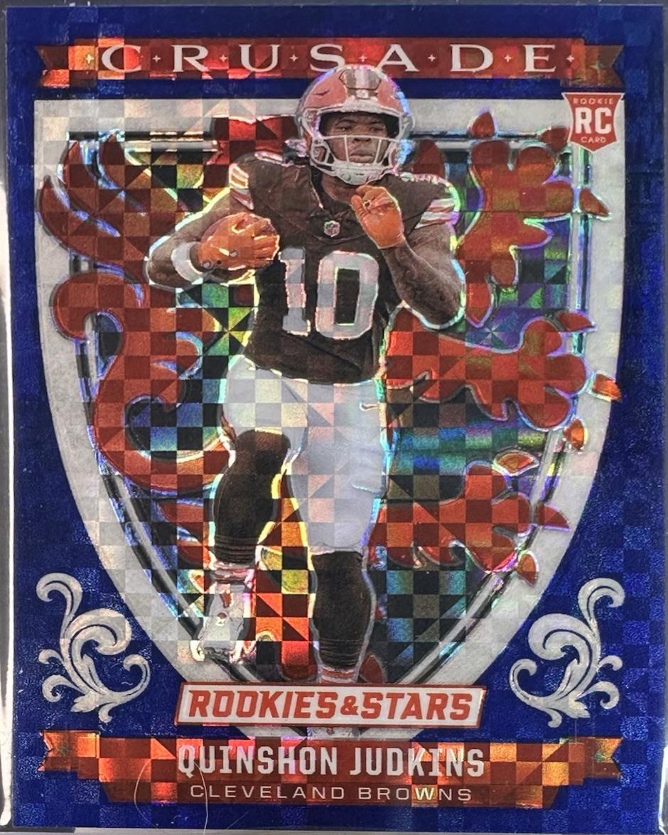 Quinshon Judkins [Blue Plaid] #20