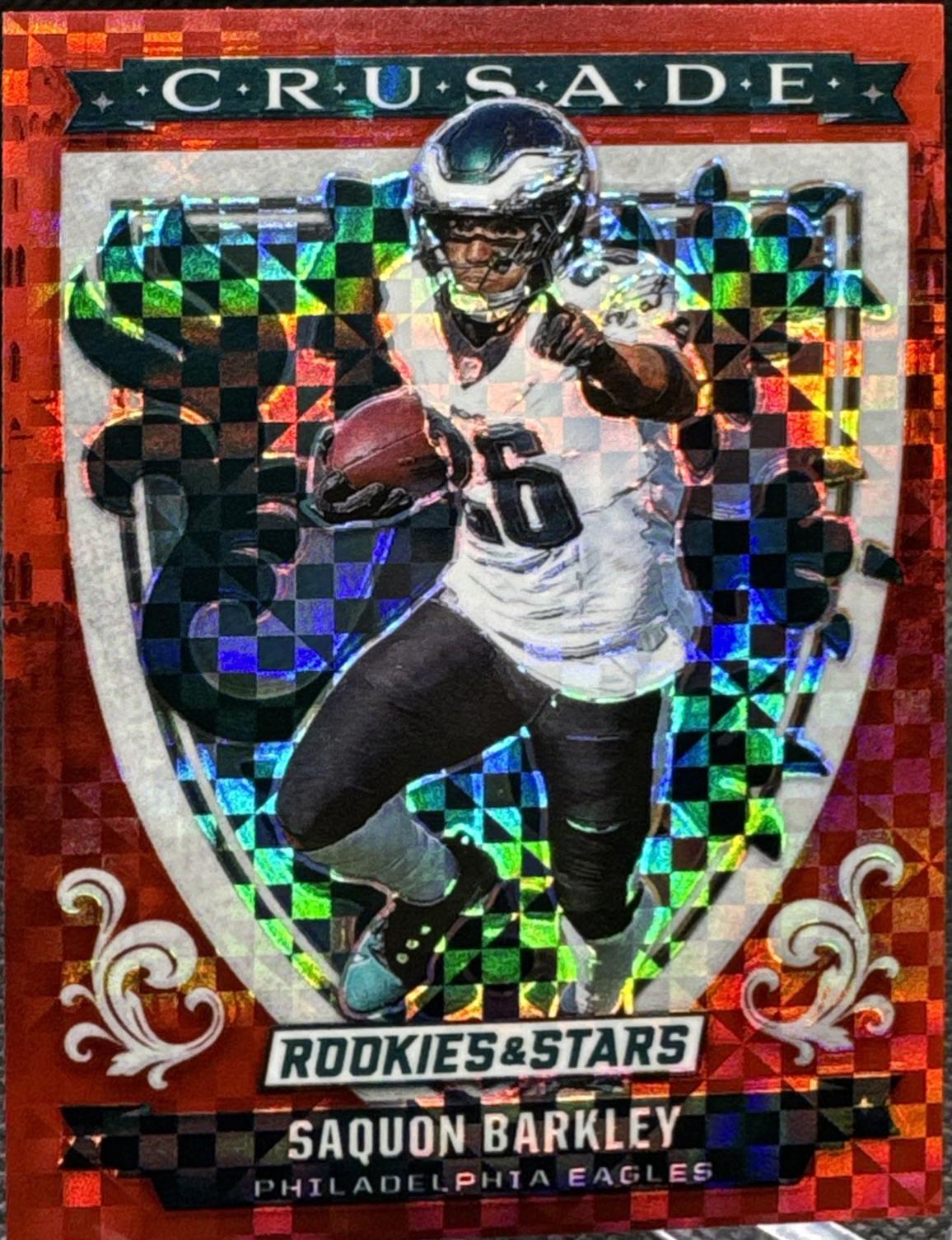 Saquon Barkley [Red Plaid] #7