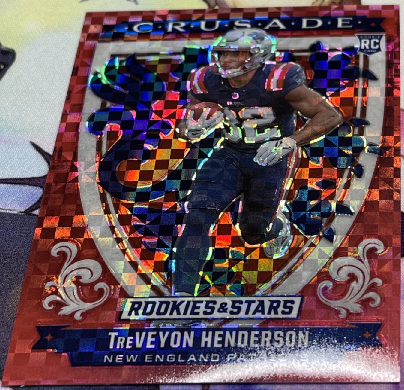 TreVeyon Henderson [Red Plaid] #19