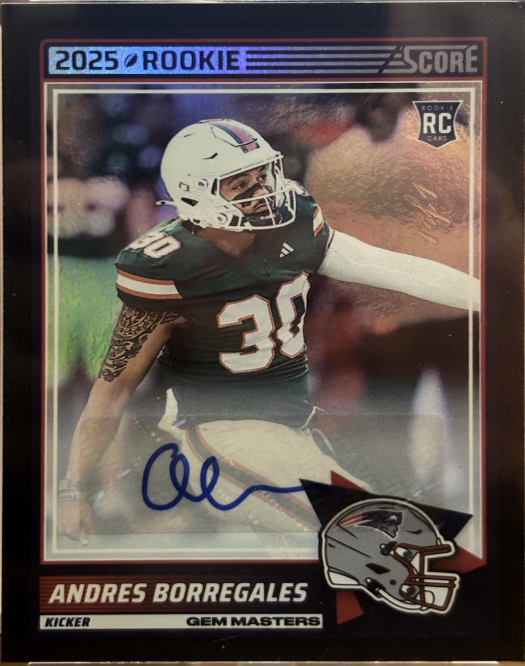 Andres Borregales [Gem Master Signature] #76