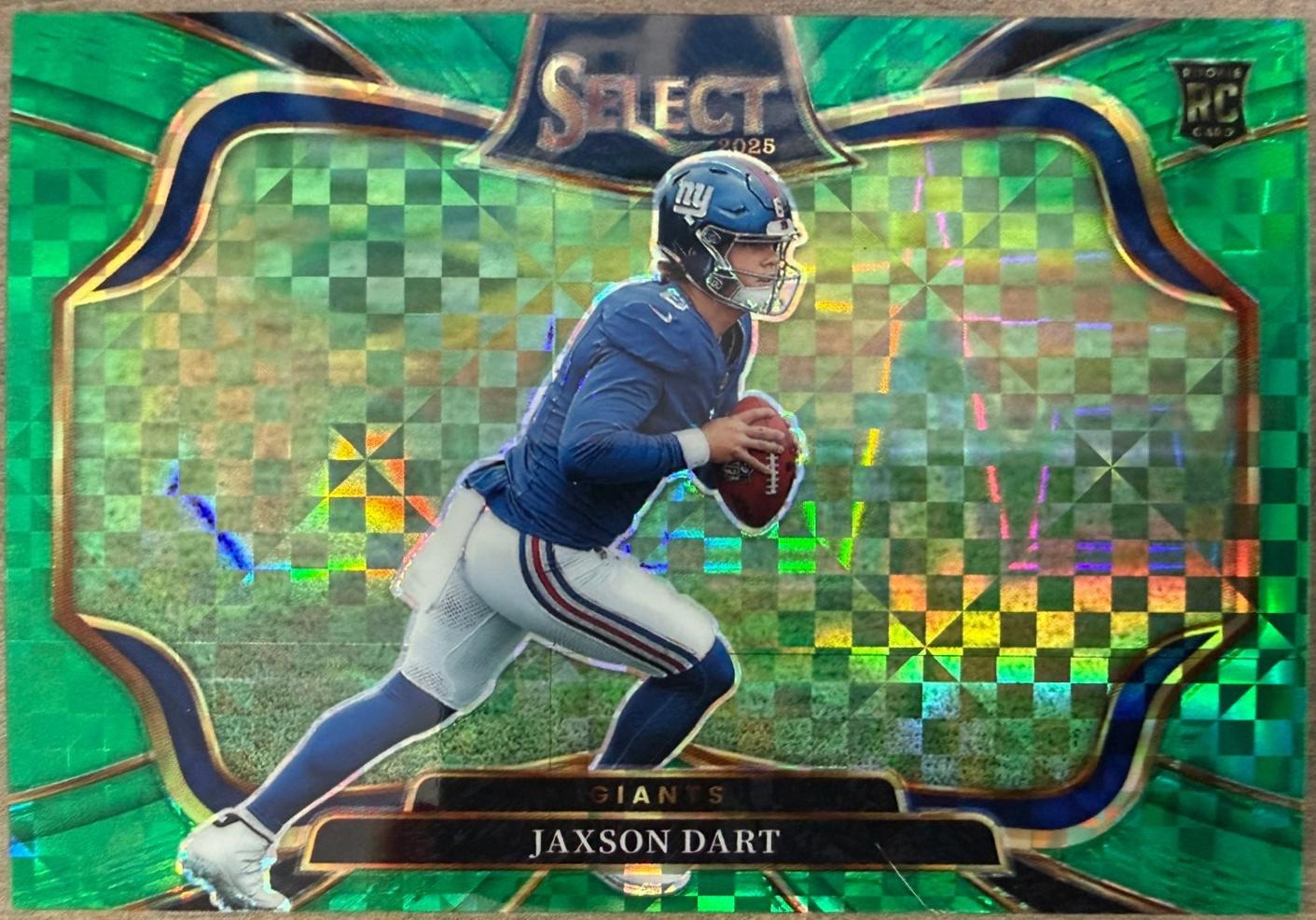 Jaxson Dart [Green Prizm] #493