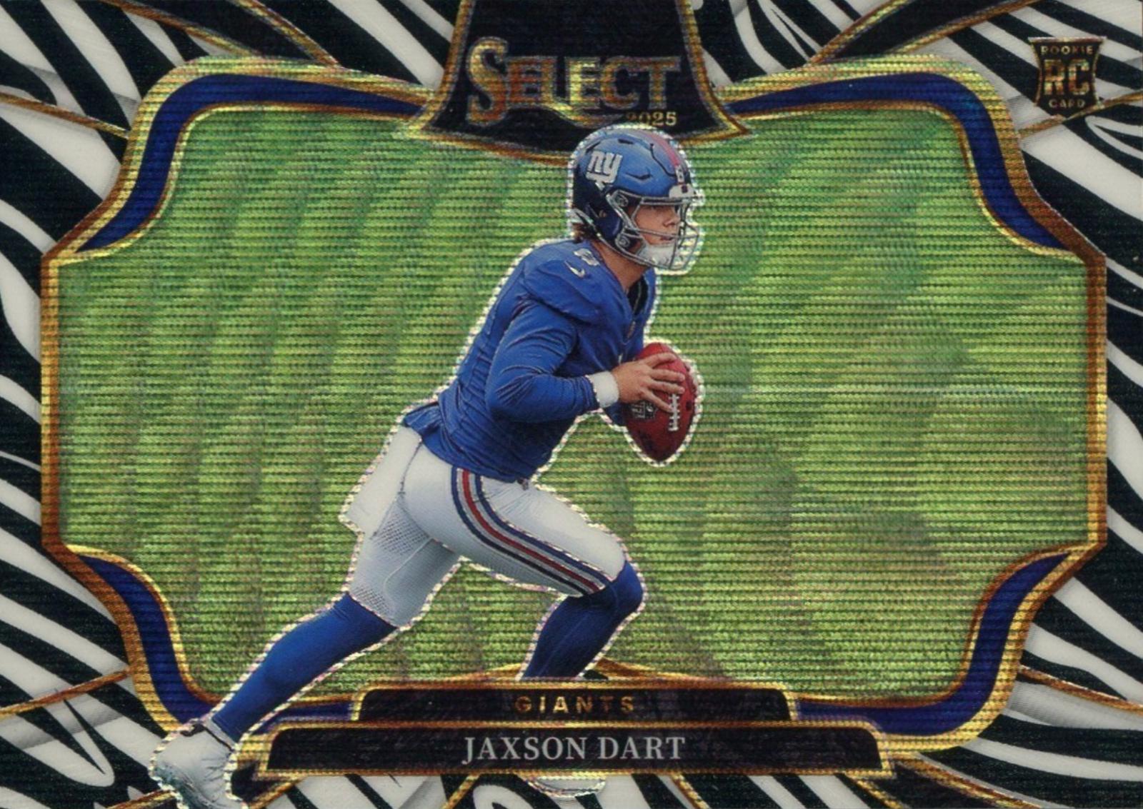 Jaxson Dart [Zebra Prizm] #493