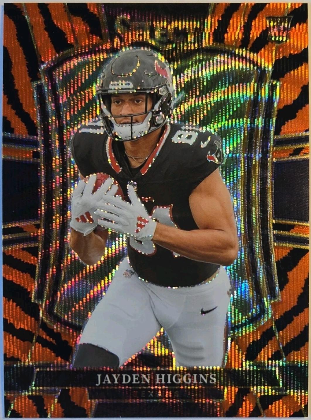 Jayden Higgins [Tiger Prizm] #136