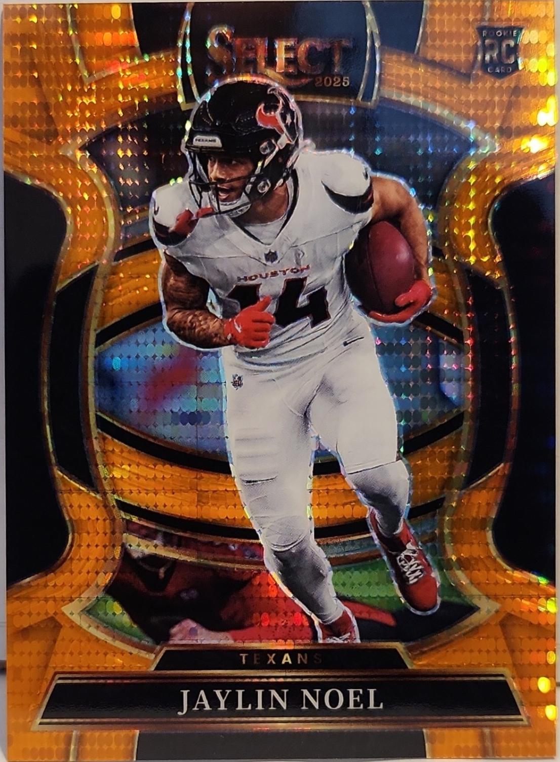 Jaylin Noel [Neon Orange Pulsar Prizm] #36