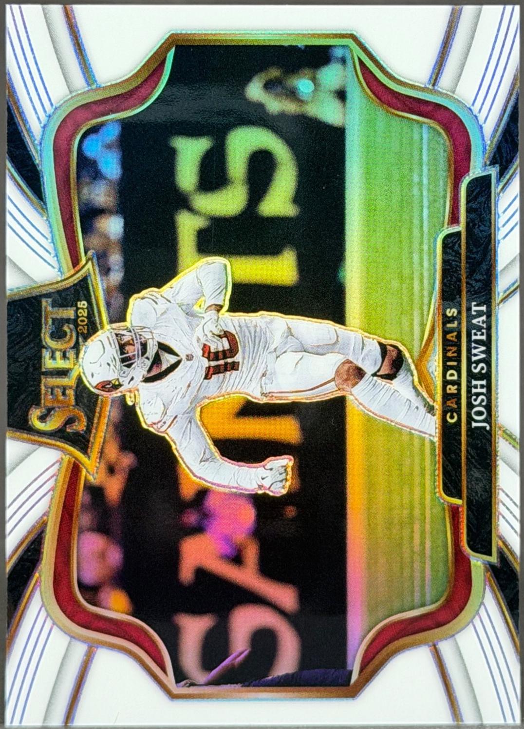 Josh Sweat [White Prizm] #424