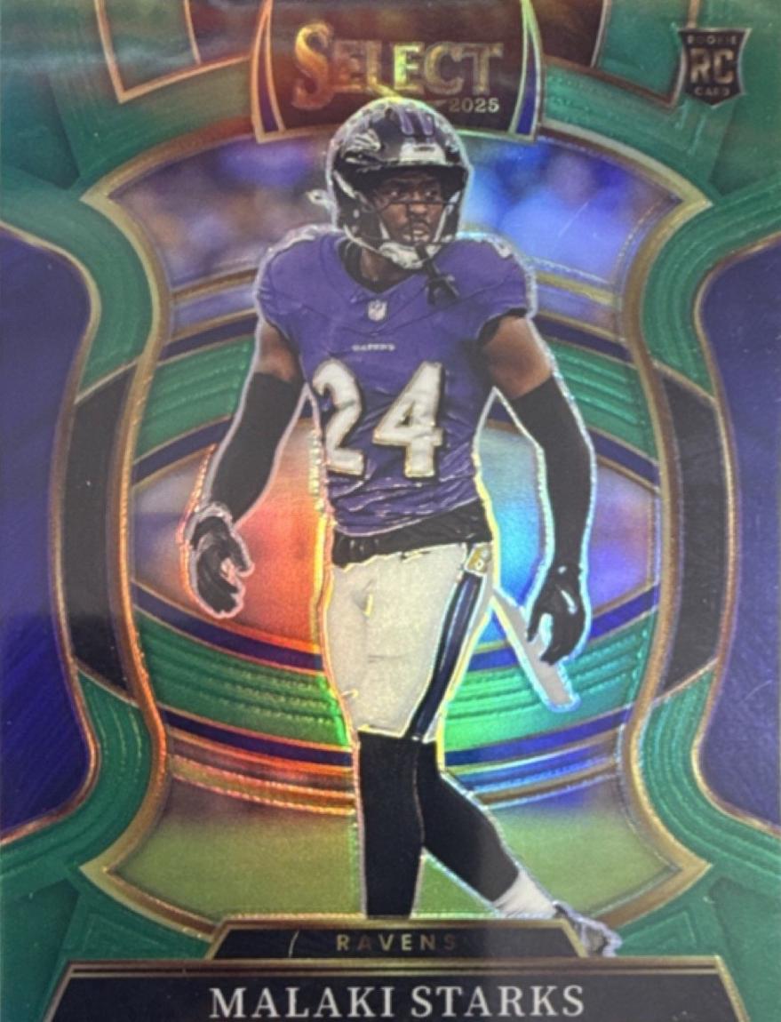 Malaki Starks [Green Prizm] #61