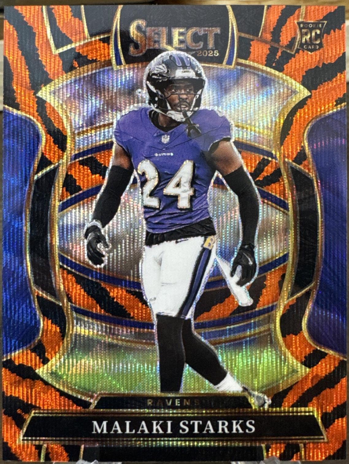 Malaki Starks [Tiger Prizm] #61