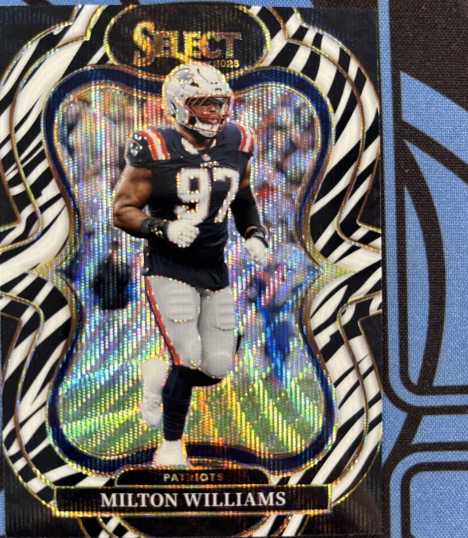 Milton Williams [Zebra Prizm] #380