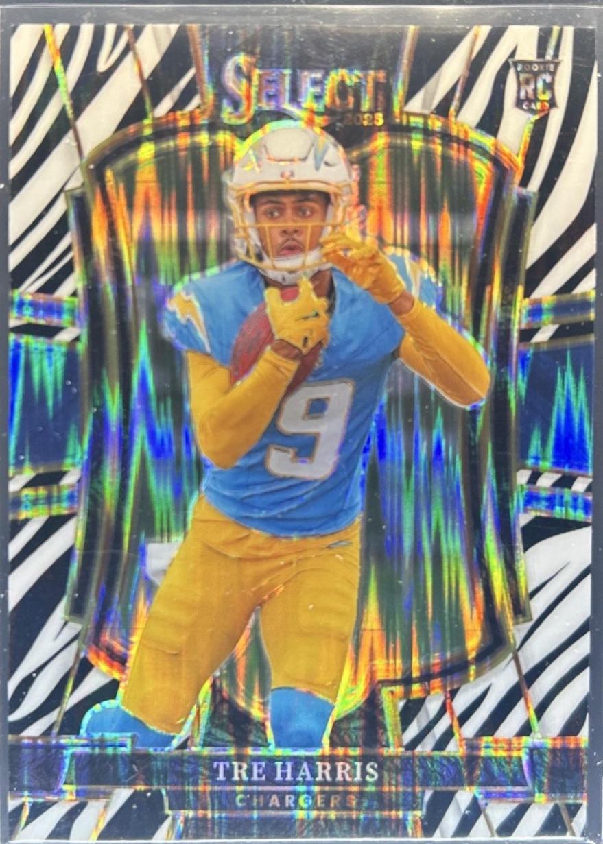 Tre Harris [Zebra Prizm Shock] #101