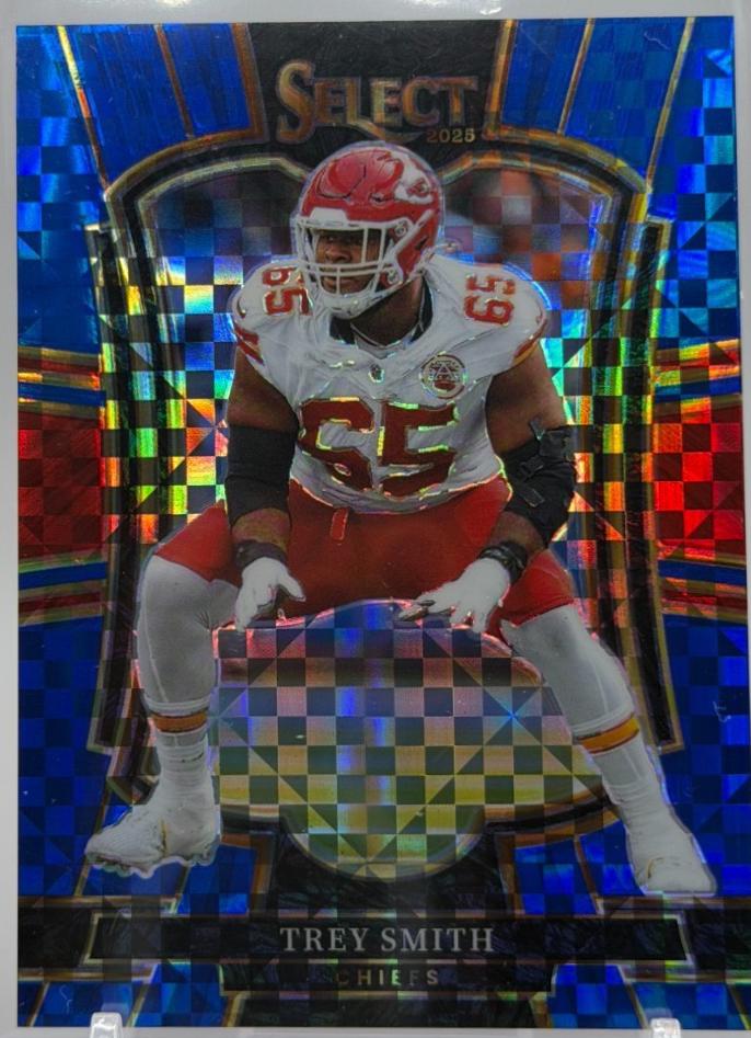 Trey Smith [Blue Prizm] #109