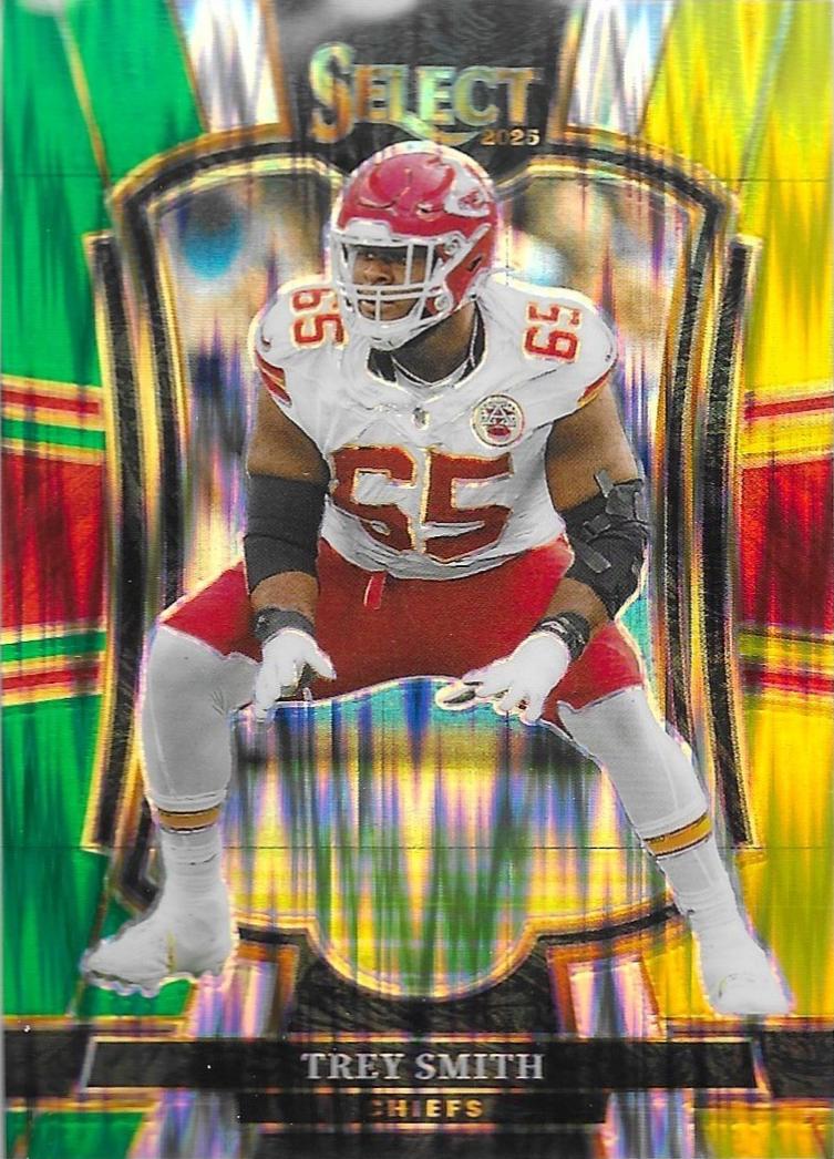 Trey Smith [Green Yellow Prizm Shock] #109