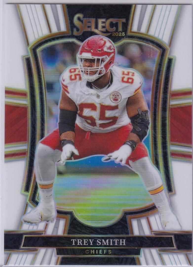 Trey Smith [White Prizm] #109