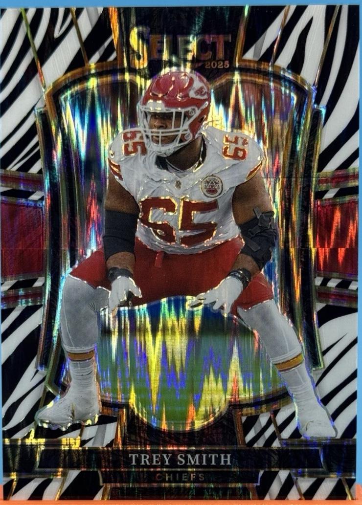 Trey Smith [Zebra Prizm] #109