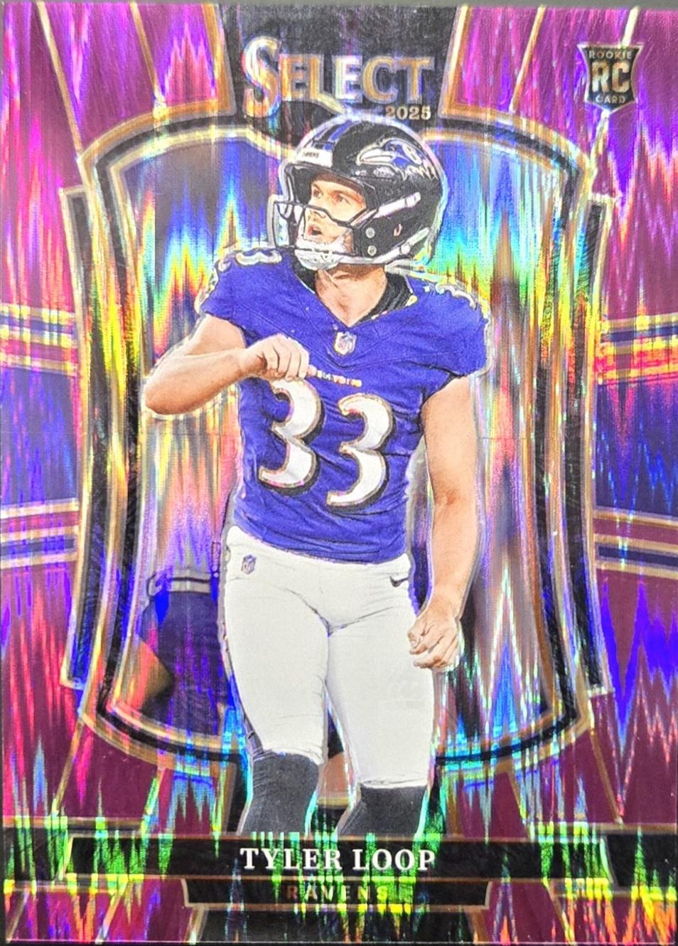 Tyler Loop [Purple Prizm Shock] #161