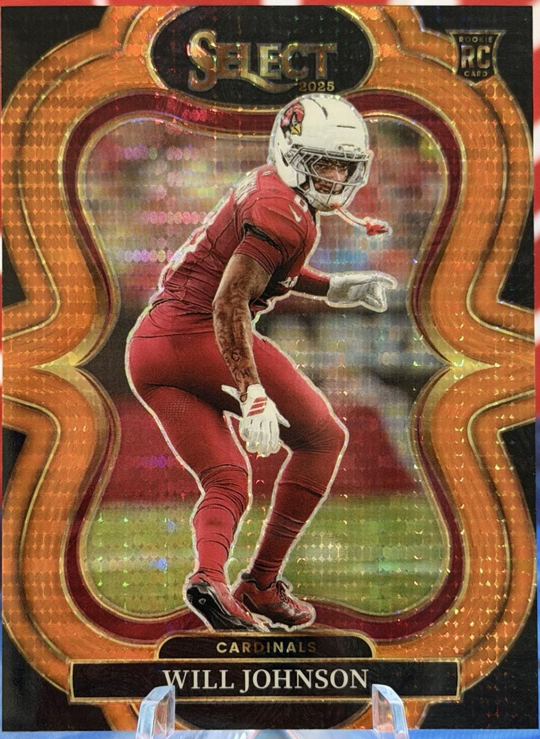 Will Johnson [Neon Orange Pulsar Prizm] #322