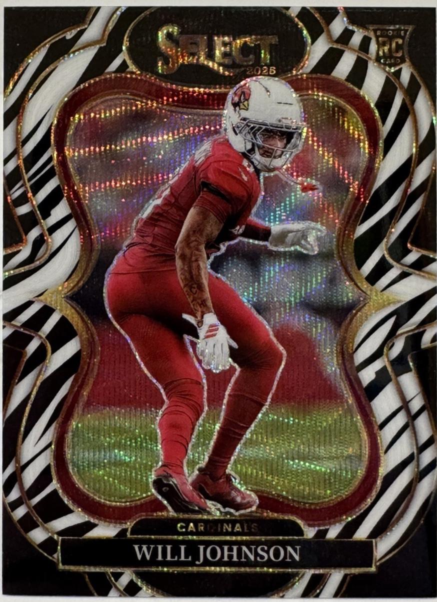 Will Johnson [Zebra Prizm] #322