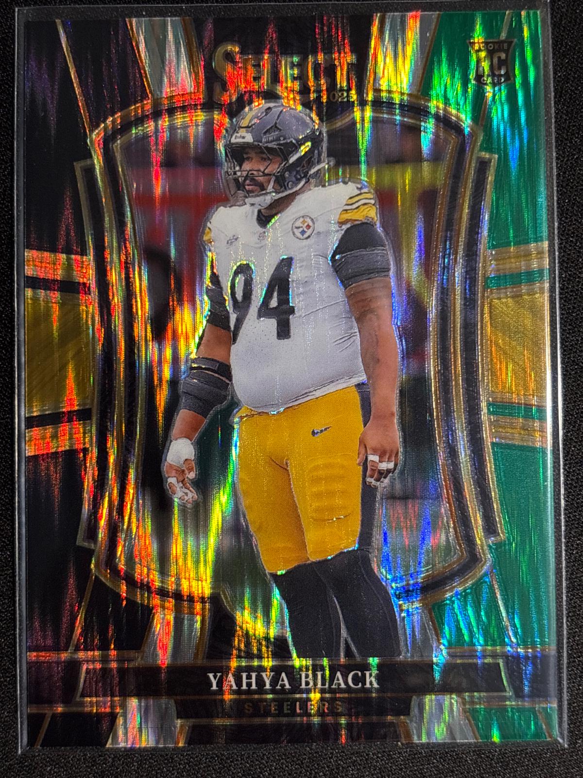 Yahya Black [Black Green Prizm Shock] #153