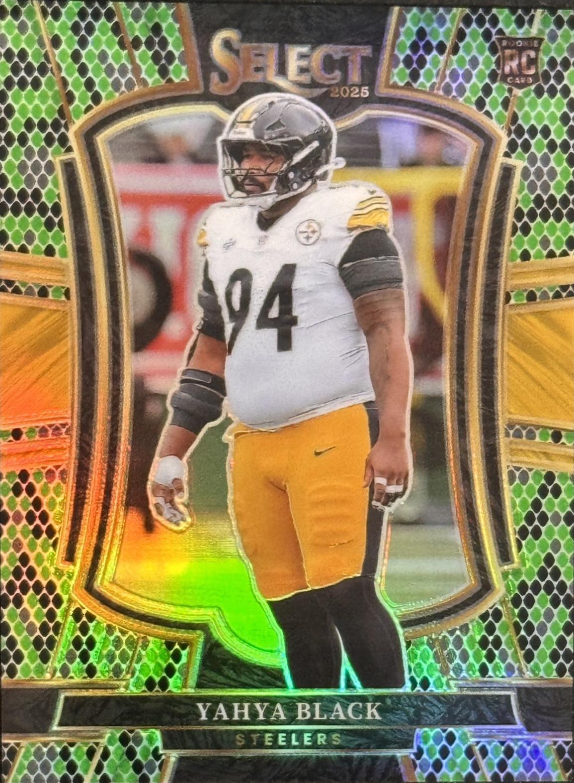 Yahya Black [Green Black Snakeskin Prizm] #153
