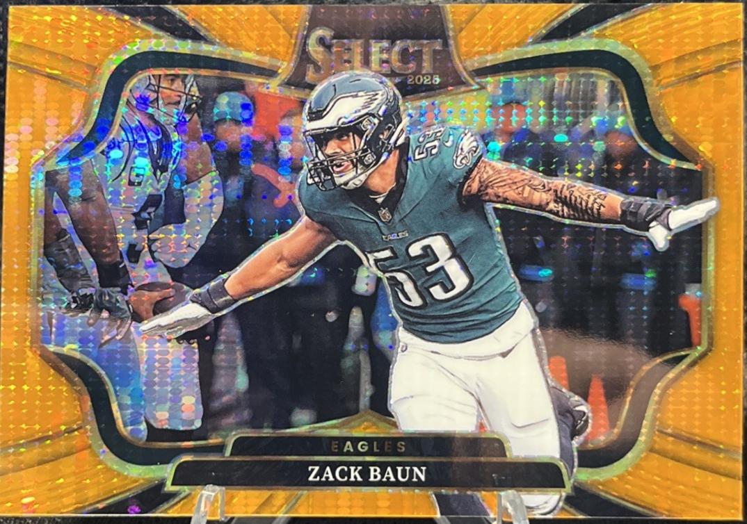Zack Baun [Neon Orange Pulsar Prizm] #491