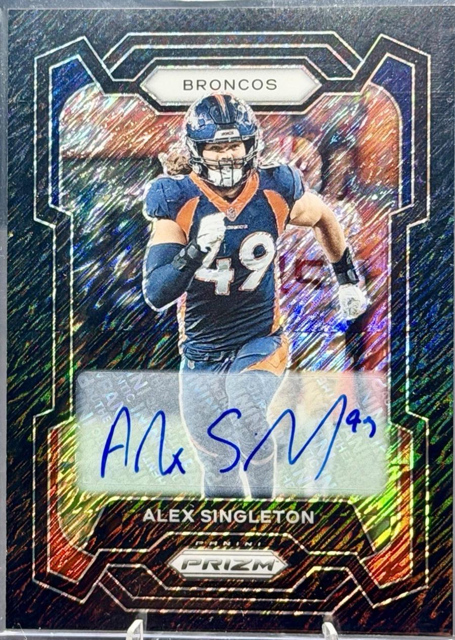 Alex Singleton [Autograph Black Shimmer] #84