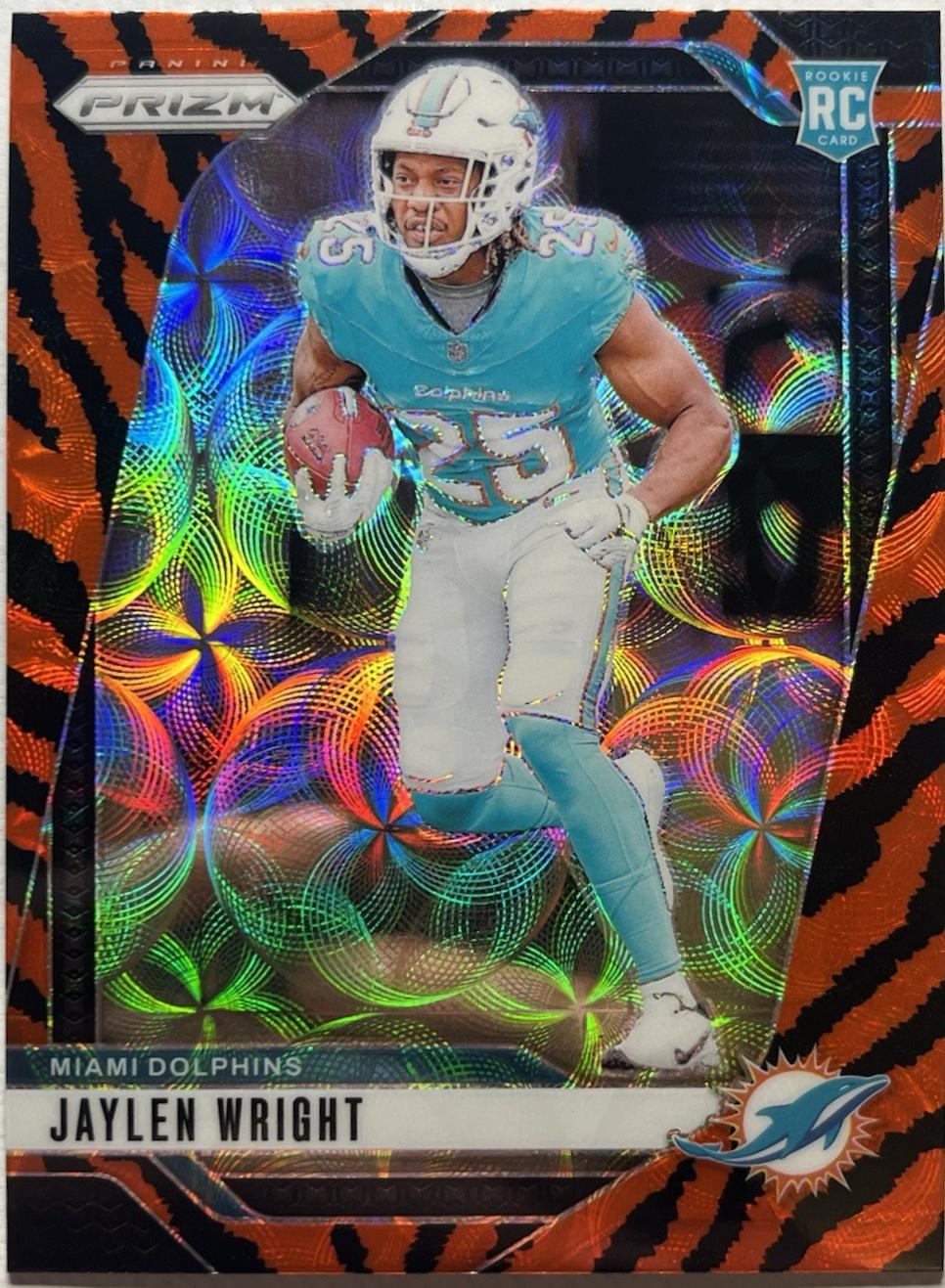 Jaylen Wright [Choice Tiger Stripe] #348