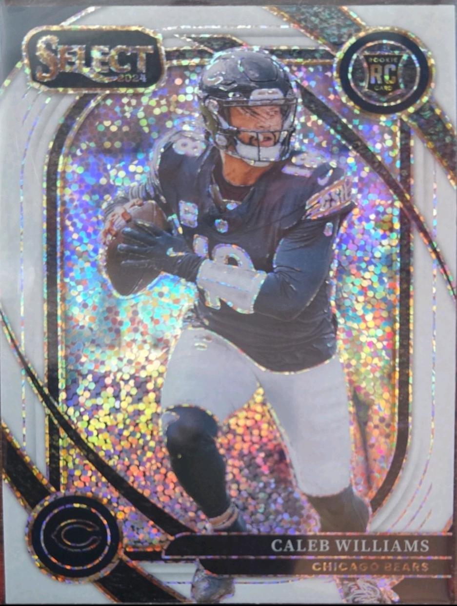 Caleb Williams [White Sparkle Prizm] #477