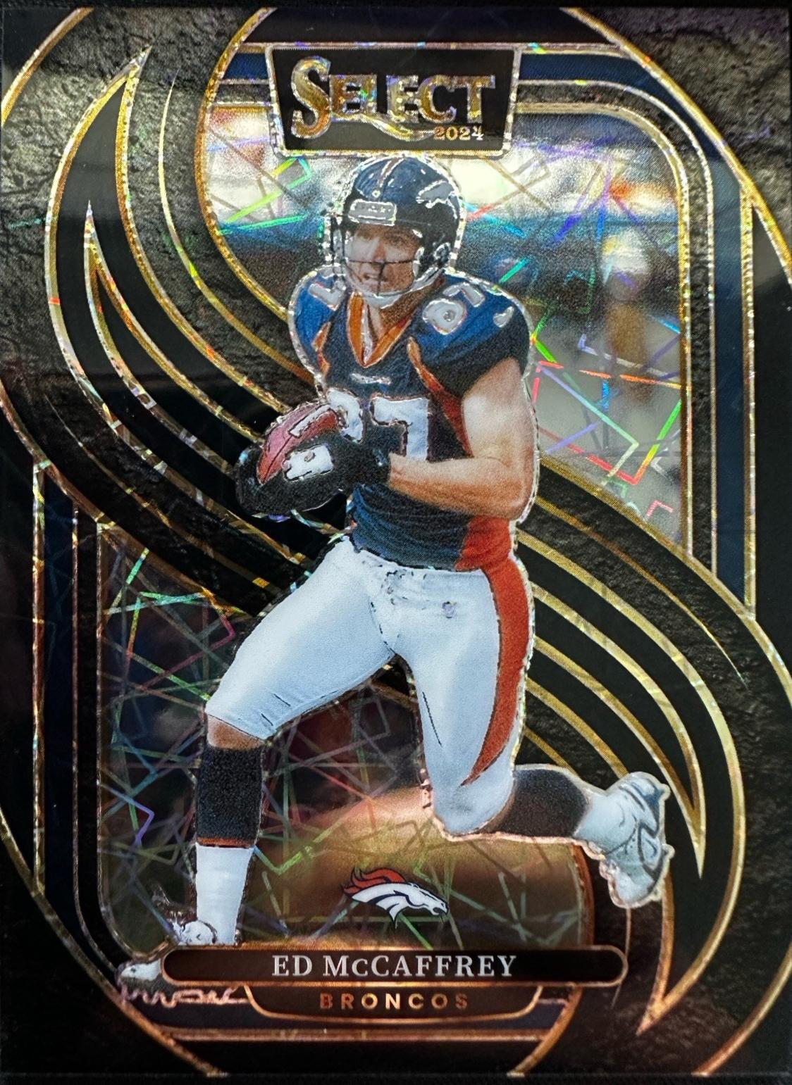 Ed McCaffrey [Black Prizm] #154
