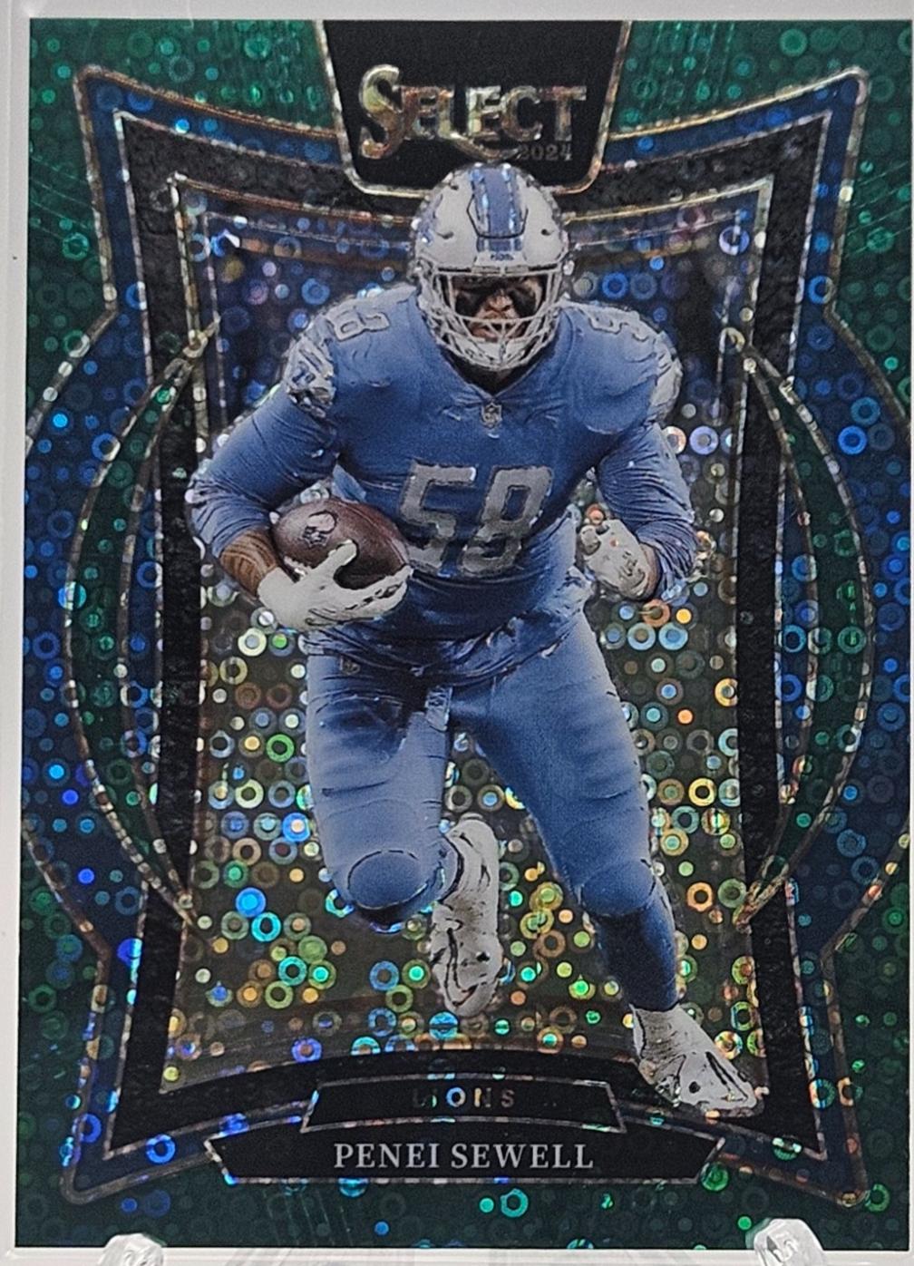Penei Sewell [Green Disco Prizm] #87