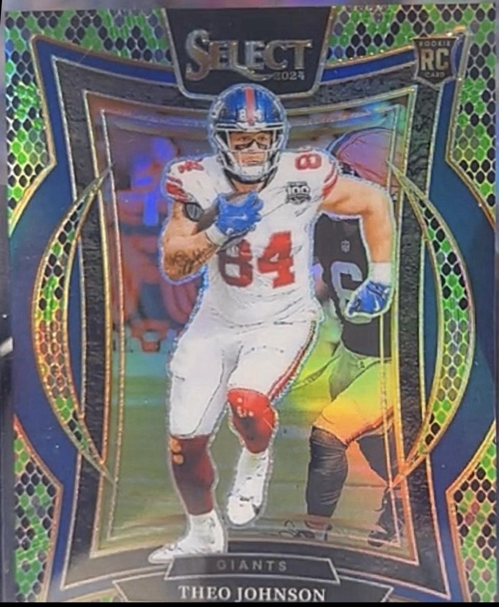 Theo Johnson [Green Black Snakeskin Prizm] #96